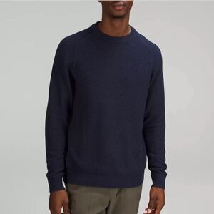 lululemon athletica Navy Crewneck Sweater